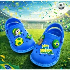Chinelos Fofinhos Azul - Masculino - Seleção Brasil - Sandálias De Sola Macia - B1