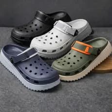 SANDÁLIA ANATÔMICA MASCULINA Conforto Premium - Tira Ajustável –Leve, Moderna e Antiderrapante - BC6