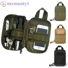 MXMUSTY Bolsa De Cintura Para Caminhadas , Carteira Portátil , Armazenamento Nylon , Ferramentas Ao Ar Livre , Pochete À