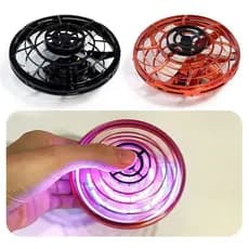 2026 Mini Drone UFO LED - Brinquedo Rotativo de Controle Manual Adequado para Crianças e Adultos, Voo de Levitação Boome