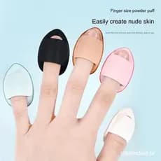 10 mini esponjas de maquiagem, adequadas para uso tanto úmido quanto seco, esponjas para pó de maquiagem, esponjas ponti