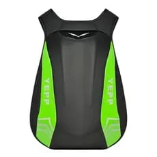 Mochila Bag Moto Motocross Motoboy Trabalho à prova d'água Impermeável Reflexivo Grande Preto