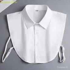 Gola Falsa De Algodão BNARDO , Estilo Meia Camisa Versátil , Alças Ajustáveis Destacável