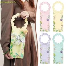 BNARDO 5 Peças De Papel De Embrulho , Sacos De Embalagem De Flores Portáteis DIY , Bolsa Portátil