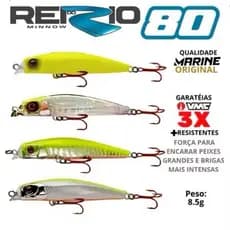 Isca Artificial Marine Sports Rei Do Rio 80 - 8cm 8,5g