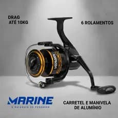 Molinete Marine Sports Venza 2000 3000 4000 5000 Drag 10kg HPD