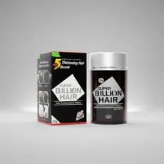 Fibra de queratina em pó Super Billion Hair  Disfarce para calvície e falhas/ Maquiagem capilar