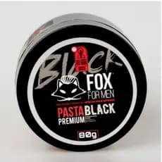 Pasta Modeladora Capilar Fox For Men 80g /efeito Molhado, Fixação Extra Forte, Disfarça Fios Brancos