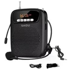 SHIDU-S278 Professor Amplificador de Qualidade de Som Claro Bluetooth Amplificador de Potência Portátil Microfone Leve D