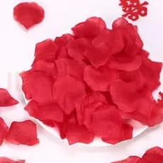De Rosas Artificiais  Vermelha Casamento Noivas Decoração De Rosa Branca 1000 Pétalas