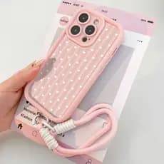 Capa para Redmi 12C 13C POCO X3 X6 Pro Note 12 13 14 Padrão de coração Silicone Anti-choque Frete Grátis,Envio 24h