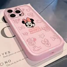 Capinha Capa Para Motorola Moto E13 E14 G04 G10 G20 G22 G24 G34 G53 G54 G84 Silicone À Prova de Choque Minnie Disney