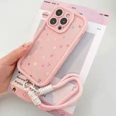 Capa para Redmi 12C 13C POCO X3 X6 Pro Note 12 13 14 Corações coloridosSilicone Anti-choque Frete Grátis,Envio 24h