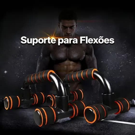 Par de Barras de Apoio para Flexão de Braço Lorben Exercícios Fitness Calistenia