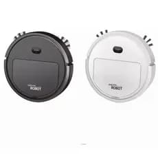 Robô /Aspirador De Pó 1200PA Automática 3 Em 1 Limpeza Doméstica Robótico Inteligente E Silencioso