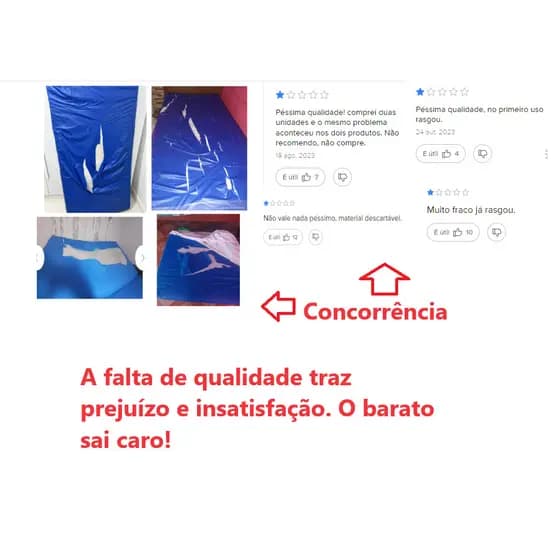Capa colchão King Size zíper