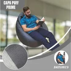 Capa de Puff Prime sem enchimento anatômico impermeável