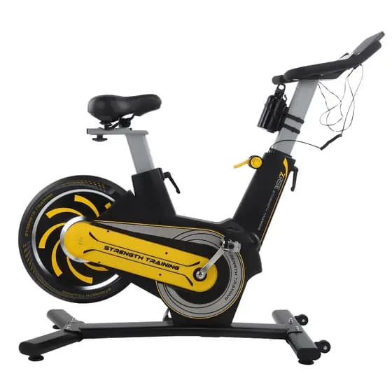 Nova Versão da Bicicleta Spinning Magnética Silenciosa com Volante de 13 kg para Academia e Treino em Casa