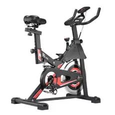 Bicicleta Ergométrica Spinning Magnética com Roda de Inércia 10kg e Monitor Cardíaco Treino em Casa