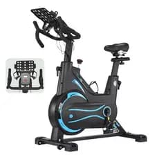 Bicicleta Ergométrica Magnética Silenciosa com Volante de 13 kg Suporta até 160 kg para Academia e Casa