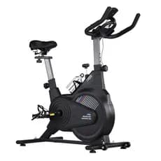 Bicicleta Ergométrica Spinning Magnética com Volante 10kg Profissional para Casa Academia até 150kg