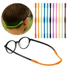Óculos infantis com alça de silicone (Multicolorido)
