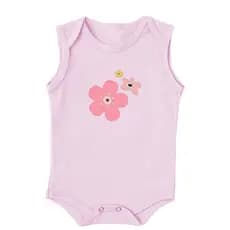 Body Bebê Regata 100% Algodão Enxoval Verão Lindas Estampas