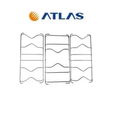 Kit 3 Grelhas Grade Trempe Para Fogão 5 Bocas Atlas Mônaco
