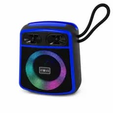 Caixa de Som Bluetooth Portátil Inova KV-828 com Bluetooth 5.4 e LED RGB
