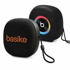 Caixa de Som Bluetooth 30W Pequena Portátil USB RGB IPX7 Basike