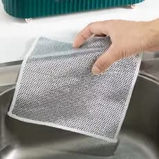 Kit 6/12/18/24 Panos De Limpeza Aço Premium Arear Panela Fogão Toalha Louça Tira Gordura Reutilizável