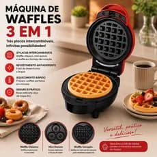 Panela Elétrica De waffle Quiche/De Forno/Eggette maker Mini Ferro 110v