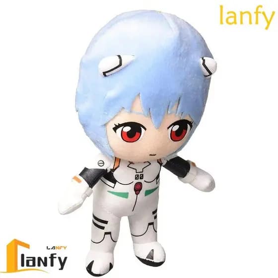 LANFY Presente de Natal Brinquedos de Pelúcia Evangelion para Crianças Boneca de Pelúcia Rei Brinquedos de Pelúcia Rei P