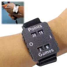 [Scarlett] Pulseira Portátil Criet/Tênis/Padel Scorer Pontuação Instantânea Traer Sem Perda De Memória Adequada Para Tre