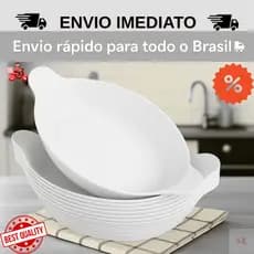 Kit 1 a 10 Petisqueira Barquinha Canoa Petiscos Churrasco Festa Frios