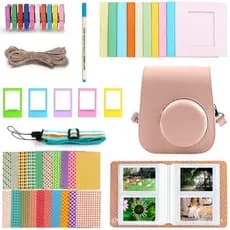 Capa Magnética Protetora Bag Com Alça Para Câmera Instax Mini 11/12 8 Kit Acessórios Para