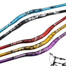 guidão de bicicleta em liga de alumínio 720-780mm, nível de corrida profissional