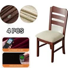 Kit 4 Capas De Assento Impermeável De Cadeira