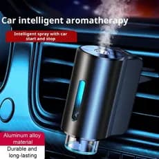 Máquina De Aromaterapia Com 3 Modos Ambientador De Ar Para Carros Kit Distribuidor Inteligente De Aroma Recarregável