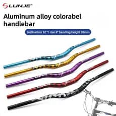 Guidão de Bicicleta MTB em Liga de Alumínio 31,8mm × 780mm, Barra para Downhill e Ciclismo de Estrada
