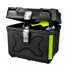 Bau Moto 45 E 57 Litros Caixa Traseira Universal Com Base Completa Fechadura Impermeável Para Motocicleta Scooter