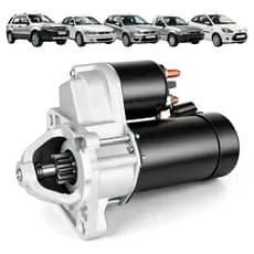Motor de Partida - Courier Fiesta Escort Ecoesport Ka- 10 Dentes 1.1kW 12V -SilenciosoAlta Durabilidade