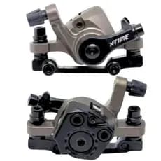 Pinça Freio De Disco Mecânico Traseiro 160mm Pastilha Xtime XTRM2
