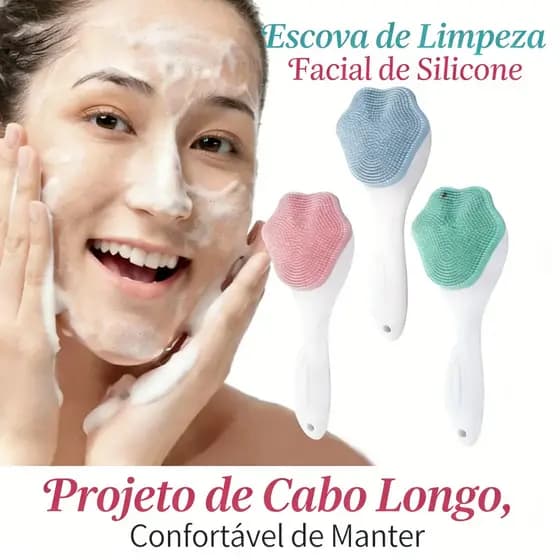 Cat Claw Shape Escova De Limpeza Facial Manual Suave E Macia Esfoliante De Silicone