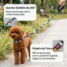 coleira para cachorro shih tzu pequeno e médio porte peitoral regulável várias estampas guia para cachorro coleira pet