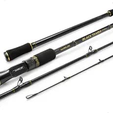 Vara Black Tamba Pro Carretilha Maruri 2,40m 60lb 2 Partes Preto