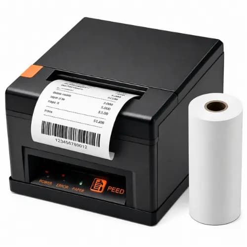 Impressora Cupom Térmica 80mm Alta Velocidade USB 220mm/s Corte Automático para PDV e Comércio