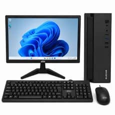Computador Completo Intel Core i5 8GB SSD 120GB Monitor 20" WiFi Teclado e Mouse Home Office