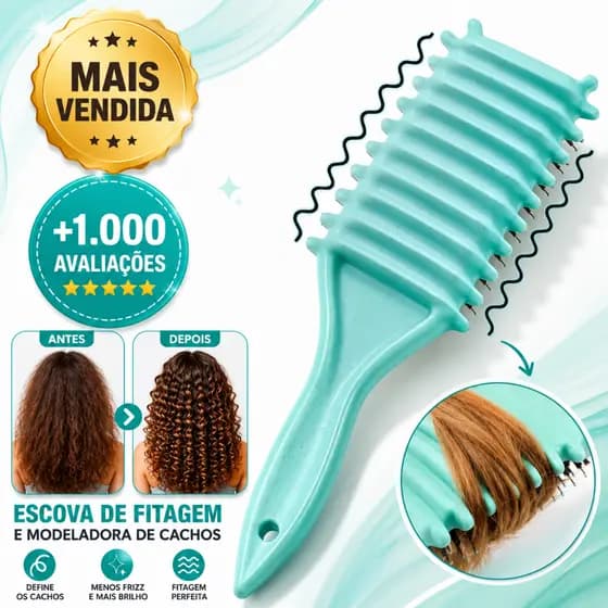 Escova De Estilo Bounce Curl Define De Cachos Pronta Entrega
