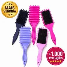 Escova De FItagem Modeladora Portátil Para Cachos